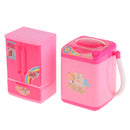 Music Refrigerator Fridgee and Washing Machine Model for Mel-Chan Dollouse Funiture Girls Playset