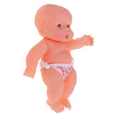 7inch Realistic Newborn Baby Doll American Mini Baby Doll Nude Body Mold Bath Toy Miniature Dollhouse Figures Dolls Model
