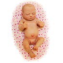 Boutique Soft Vinyl 10inch Reborn Baby Girl Doll Hand Painted Newborn Baby Doll Model with Nursing Bottle