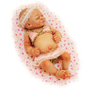 Boutique Soft Vinyl 10inch Reborn Baby Girl Doll Hand Painted Newborn Baby Doll Model with Nursing Bottle