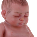 Boutique Soft Vinyl 10inch Reborn Baby Girl Doll Hand Painted Newborn Baby Doll Model with Nursing Bottle