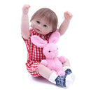 OtardDolls 48m Soft Silicone Handcraft Newborn Baby Dolls Realistic Looking Reborn Doll Baby Toddler Kids Gift