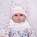 OtardDolls 45cm Soft Silicone Handcraft Newborn Baby Dolls Realistic Looking Reborn Doll Baby Toddler Kids Gift
