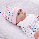 OtardDolls 45cm Soft Silicone Handcraft Newborn Baby Dolls Realistic Looking Reborn Doll Baby Toddler Kids Gift