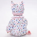 OtardDolls 45cm Soft Silicone Handcraft Newborn Baby Dolls Realistic Looking Reborn Doll Baby Toddler Kids Gift