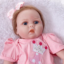 Adorable 22inch Realistic Reborn Doll Native American Newborn Infant Baby Doll Mold With Outfits and Nursing Accessories
