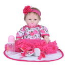 OtardDolls 55m Soft Silicone Handcraft Newborn Baby Dolls Realistic Looking Reborn Doll Baby Toddler Kids Gift