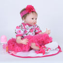 OtardDolls 55m Soft Silicone Handcraft Newborn Baby Dolls Realistic Looking Reborn Doll Baby Toddler Kids Gift
