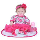 OtardDolls 55m Soft Silicone Handcraft Newborn Baby Dolls Realistic Looking Reborn Doll Baby Toddler Kids Gift