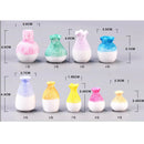 1:12 Ceramic Porcelain China Flower Vases Dollhouse Decoration Accessories Ornament 5Pcs