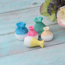 1:12 Ceramic Porcelain China Flower Vases Dollhouse Decoration Accessories Ornament 5Pcs