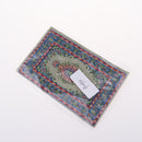 1/12 Dollhouse Miniature Rug Turkish Style Carpet Floor Covering Blue Area Rug
