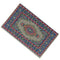 1/12 Dollhouse Miniature Rug Turkish Style Carpet Floor Covering Blue Area Rug