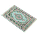 12th Floor Covering Turkish Style Rug Embroidery Cloth Mat for Dolls House Room Garden Decor