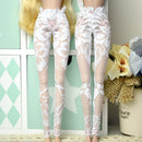 1/6 Doll White Lace Leggings Pants Clothes for Momoko for Blythe for LUTS Dollfie BJD Party Outfit