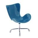 1/6 Dolls House Miniature Furniture Swan Chair Office Chair for Hot Toys for Blythe for LUTS DOD Dollfie Accessories