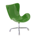 Detachable 1/6 Plastic Mini Swan Chair Lounge Swivel Chair Furniture Model Dolls Accessory Kids Pretend Play Toy
