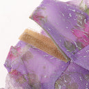 Doll Dresses Elegant Lady Long Sleeves Dancing Dress Sequined Evening Dress Clothes for For 1/6 Blythe Doll Accessories Purple