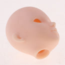 Plastic Female Doll Head Sculpt without Eyes for 1/6 BJD OB Doll Custom Accs Practise Make Up