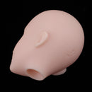 Plastic Female Doll Head Sculpt without Eyes for 1/6 BJD OB Doll Custom Accs Practise Make Up