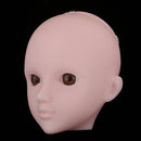 Beautiful Female Brown Eyes No Makeup Head for 1/6 BJD OB Doll DIY Making Body Parts