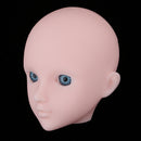 Beautiful Female Blue Eyes No Makeup Head for 1/6 BJD OB Doll DIY Making Body Parts