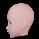 Beautiful Female Blue Eyes No Makeup Head for 1/6 BJD OB Doll DIY Making Body Parts