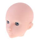 Beautiful Female Blue Eyes No Makeup Head for 1/6 BJD OB Doll DIY Making Body Parts
