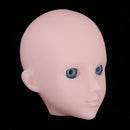 Beautiful Female Blue Eyes No Makeup Head for 1/6 BJD OB Doll DIY Making Body Parts