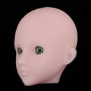Beautiful Female Green Eyes No Makeup Head for 1/6 BJD OB Doll DIY Making Body Parts