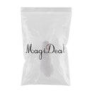 1/6 Female Ball Joint Doll Head Carving Sculpt with White Straight Hair Wig for BJD for MSD Doll