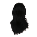 1/6 Female Ball Joint Doll Head Carving Sculpt with Black Curl Hair Wig for BJD MSD Doll