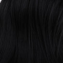 1/6 Female Ball Joint Doll Head Carving Sculpt with Black Curl Hair Wig for BJD MSD Doll