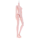 Flexible 1/4 Ball Jointed Doll Nude Body Large Chest Modern Girl Body Parts DIY Custom Accessories