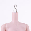 Flexible 1/4 Ball Jointed Doll Nude Body Large Chest Modern Girl Body Parts DIY Custom Accessories