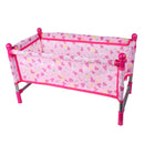 Simulation Newborn Baby Toddler Fun Play Pretend Furniture Crib Bed Model for Reborn Dolls Supplies