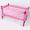 Simulation Newborn Baby Toddler Fun Play Pretend Furniture Crib Bed Model for Reborn Dolls Supplies