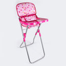 23*31*56cm Baby Doll Dining High Chair Model Simulation Furniture Model for 9-12inch Doll Kids Pretend Play Toy