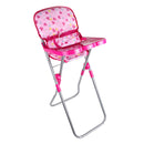 23*31*56cm Baby Doll Dining High Chair Model Simulation Furniture Model for 9-12inch Doll Kids Pretend Play Toy