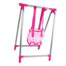 Nursery Room Furniture Decor - ABS Baby Doll Swing Rocking Chair for 9-12inch Reborn Doll for Mellchan Doll Accessories