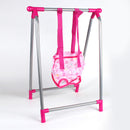 Nursery Room Furniture Decor - ABS Baby Doll Swing Rocking Chair for 9-12inch Reborn Doll for Mellchan Doll Accessories