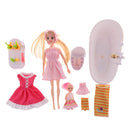 1/6 Dreamy Bathroom Furniture Set for Female Figures for Blythe Takara for Dollfie DOD SD Dolls House Decor