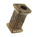Square Ceramic Bronze Pillar Model for 1:12 Dolls House Fixtures Fittings Craft Kit