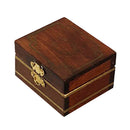 Mini Wood Jewelry Box for 1/12 Dollhouse Bedroom Dresser Table Decoration