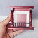 Rosewooden Fireplace Toy for 1:12 Scale Dollhouse Miniature Room Furniture Decor Toys Kids Pretend Play Toy
