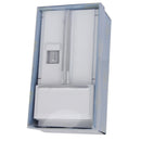 Handmade 1/12 Miniature Refrigerator Fridge Model for Dolls House Kitchen/ Dining Room/ Living Room Decoration