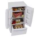 Handmade 1/12 Miniature Refrigerator Fridge Model for Dolls House Kitchen/ Dining Room/ Living Room Decoration