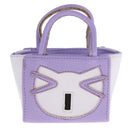 Lovely Cat Face Handbag 1/6 PU Leather Bag for Blythe for Female Figures for Monster High Dolls Fashion Accessories
