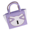 Lovely Cat Face Handbag 1/6 PU Leather Bag for Blythe for Female Figures for Monster High Dolls Fashion Accessories