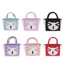 Lovely Cat Face Handbag 1/6 PU Leather Bag for Blythe for Female Figures for Monster High Dolls Fashion Accessories
